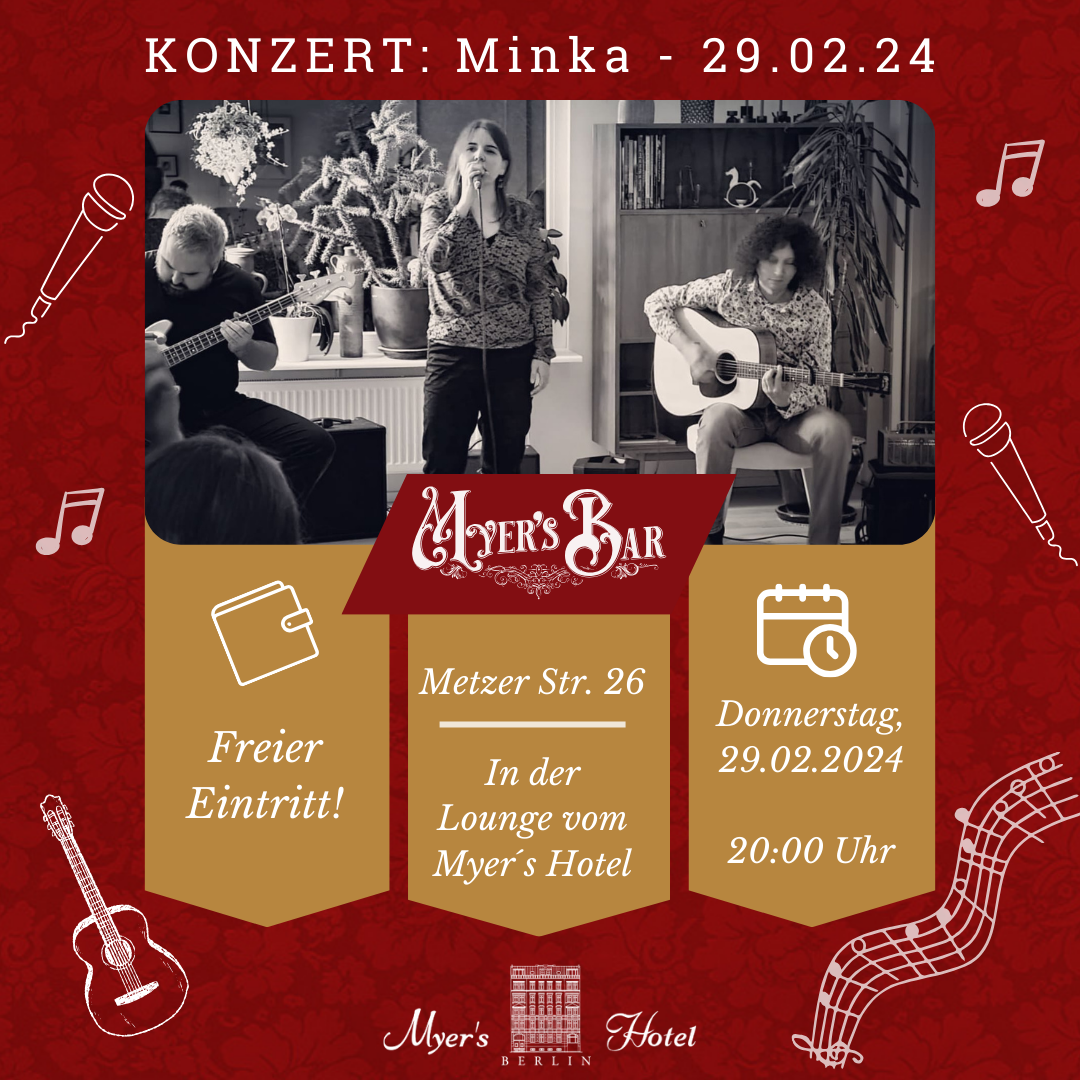 "Minka" bringt die Bar zum Beben!
